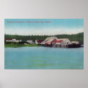 Póster Thlinket Packing Co. Salmon Cannery