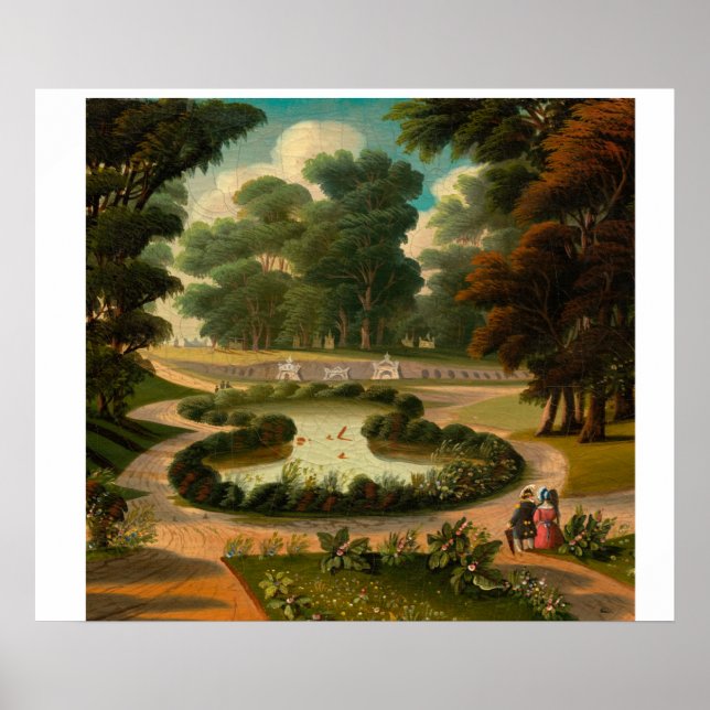 Póster Thomas Chambers Mount Auburn (Frente)