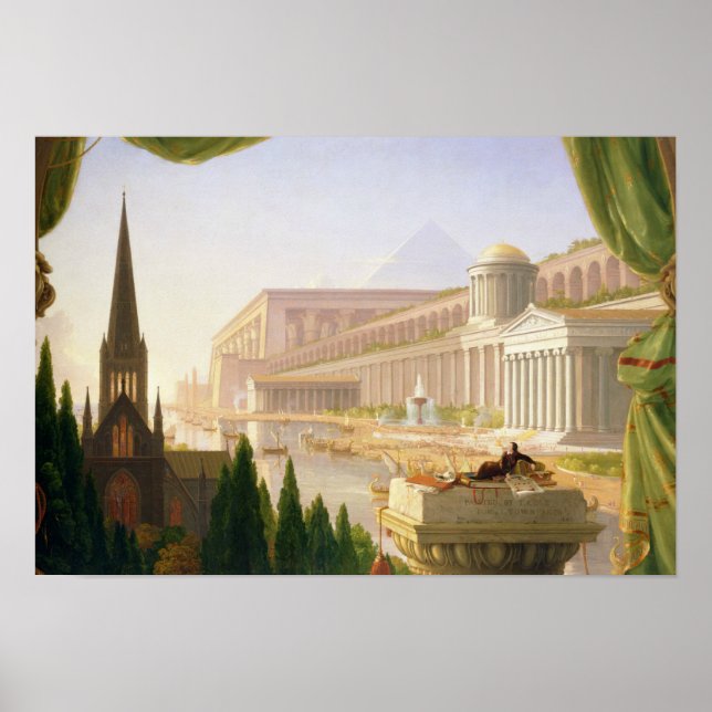 Póster Thomas Cole - Architect’s Dream (Frente)