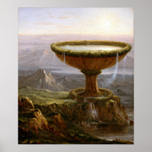 Póster Thomas Cole El goblet del Titan