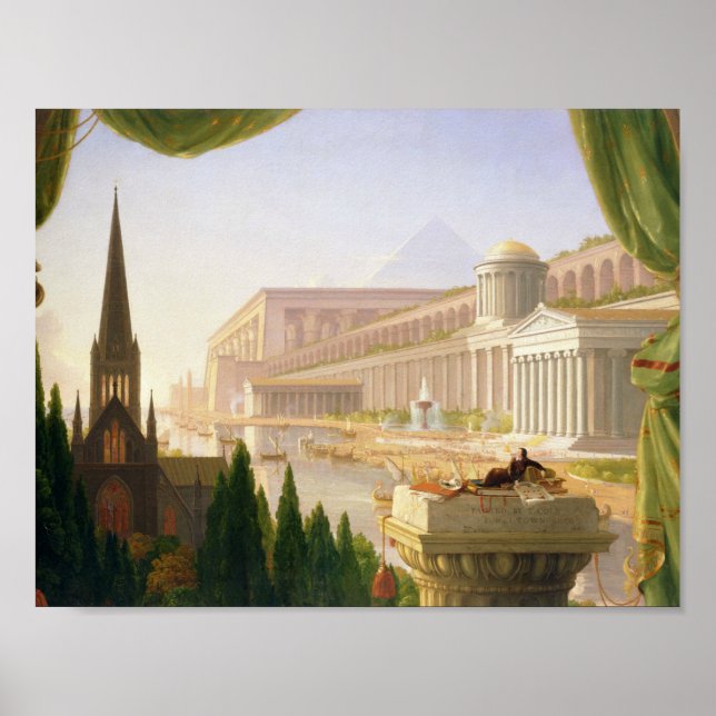 Póster Thomas Cole - El sueño de un arquitecto (Frente)