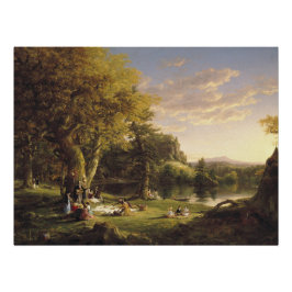 Póster Thomas Cole The Pic-Nic