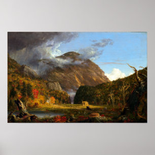 Póster Thomas Cole Vista del paso de la montaña
