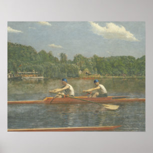 Póster Thomas Eakins - La Carreras de los hermanos Biglin
