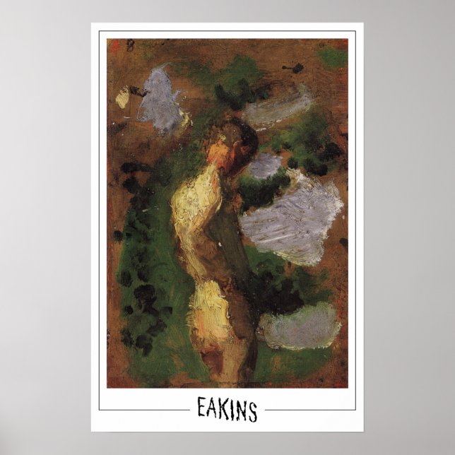 Póster Thomas Eakins Zedign Art Poster #118 (Frente)