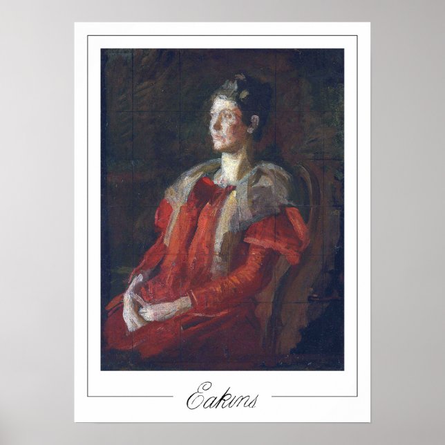 Póster Thomas Eakins Zedign Art Poster #121 (Frente)