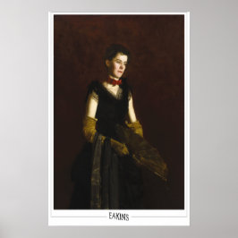Póster Thomas Eakins Zedign Art Poster #14