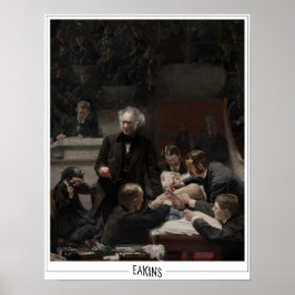 Póster Thomas Eakins Zedign Art Poster #15