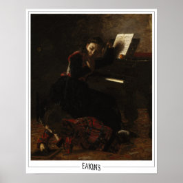 Póster Thomas Eakins Zedign Art Poster #19