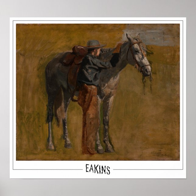 Póster Thomas Eakins Zedign Art Poster #20 (Frente)