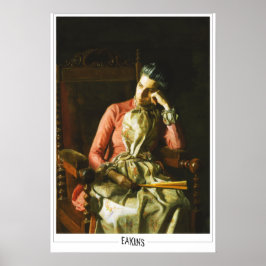 Póster Thomas Eakins Zedign Art Poster #8