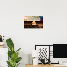 Póster Thomas Edison cita Inspiradora "Fracasos"