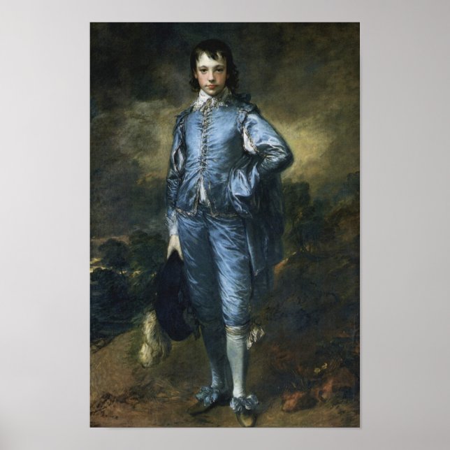 Póster Thomas Gainsborough - Little Boy Blue (Frente)