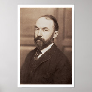 Póster Thomas Hardy (1840-1928) (foto de la sepia)