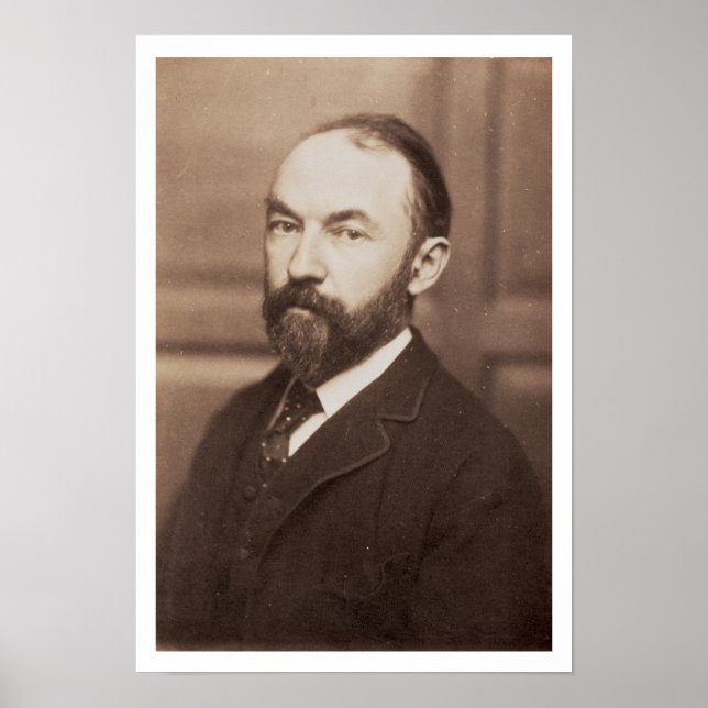 Póster Thomas Hardy (1840-1928) (foto sepia) (Frente)