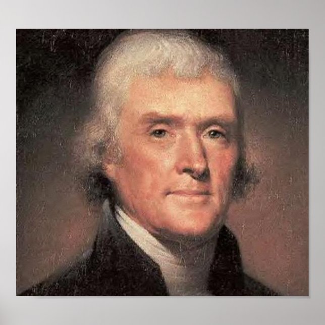 Póster Thomas Jefferson (Frente)