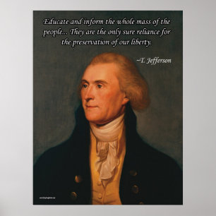 Póster Thomas Jefferson