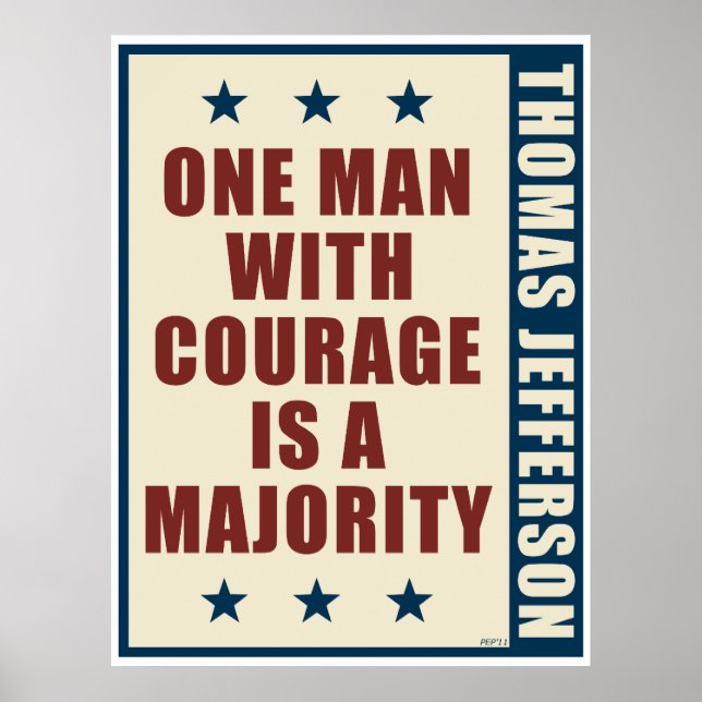 Póster Thomas Jefferson (Frente)