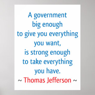 Póster Thomas Jefferson #1