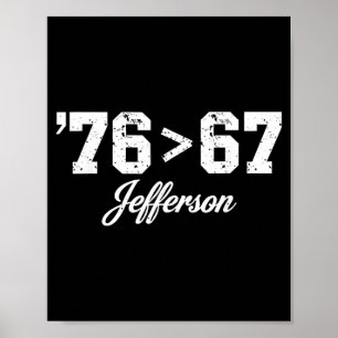 Póster Thomas Jefferson 76 67 Autoevidente Hacer Historia