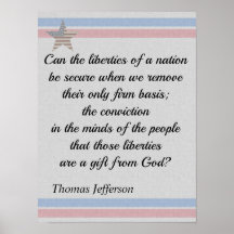Thomas Jefferson cita regalos de libertad