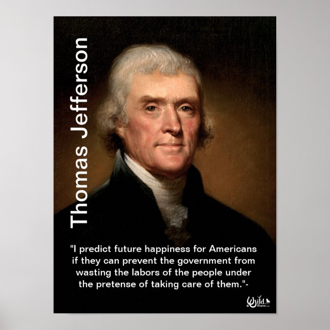 Póster Thomas Jefferson Poster (Frente)