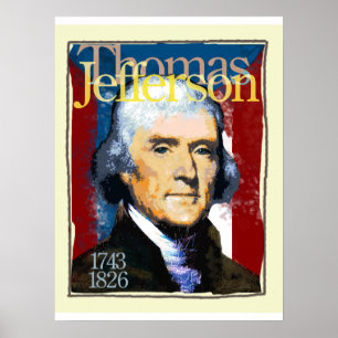 Póster Thomas Jefferson Poster