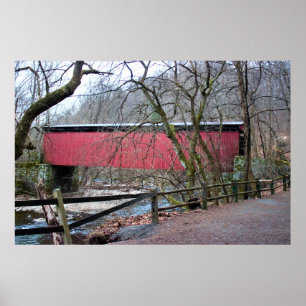 Póster Thomas Mill Covered Bridge Poster