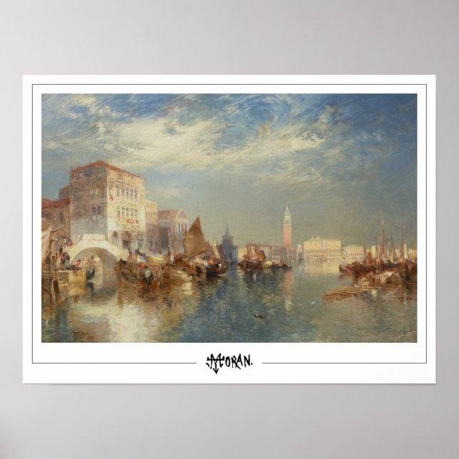 Póster Thomas Moran Bella Artes #421 (Frente)