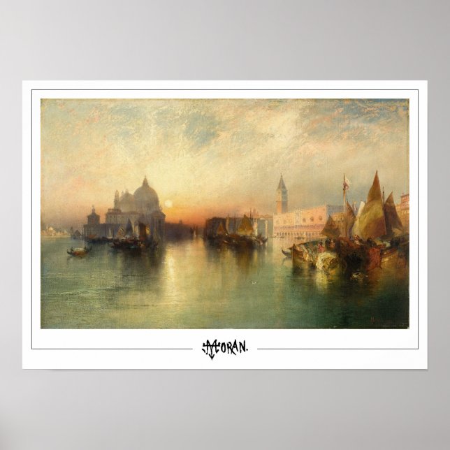 Póster Thomas Moran Bella Artes #433 (Frente)