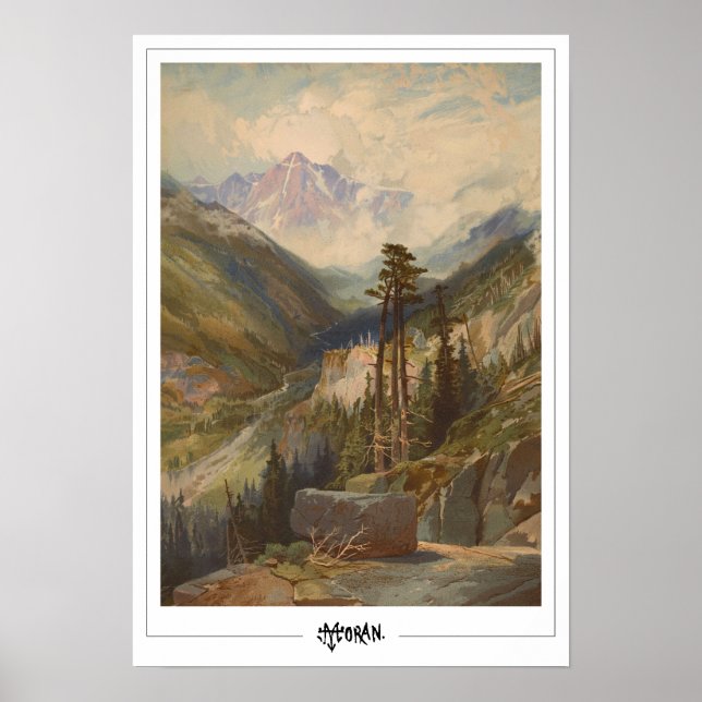 Póster Thomas Moran Bella Artes #79 (Frente)