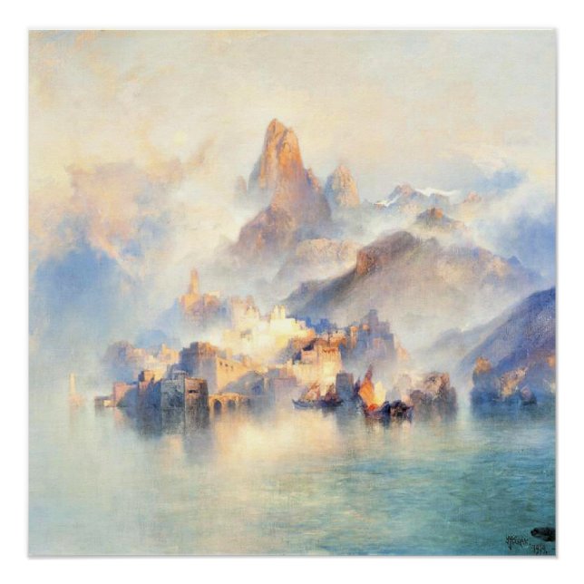 Póster Thomas Moran - La ciudad de los sueños (Anverso)