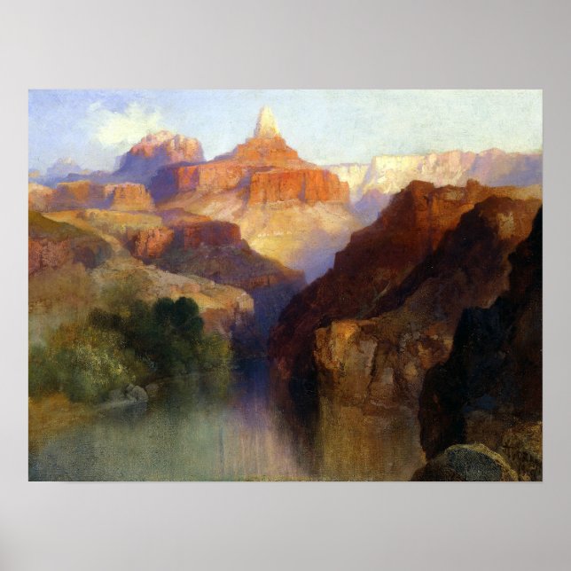 Póster Thomas Moran Zoroaster Peak (Frente)