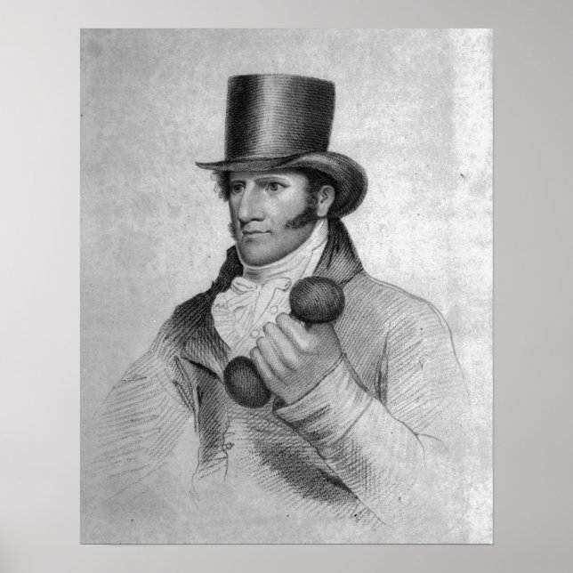 Póster Thomas Owen, engraved by Hopwood (Frente)