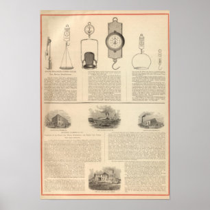 Póster Thomas S Morton, Responsable de la fabricación Mor