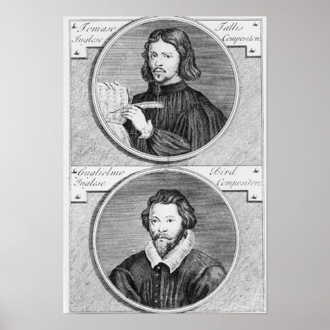 Póster Thomas Tallis and William Byrd (Frente)
