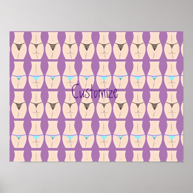 Póster Thong Panty Thunder_Cove (Frente)