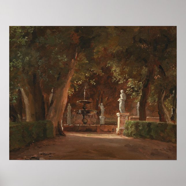 Póster Thorald Laessoe - Gartenpromenande (Frente)