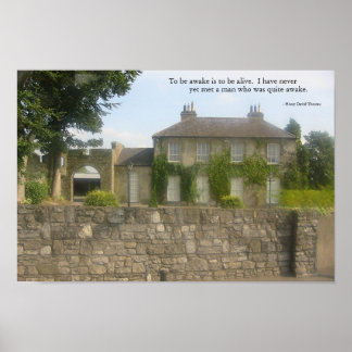 Póster Thoreauscape