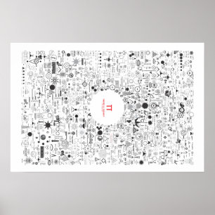 Póster Thought Theory Poster : Pi