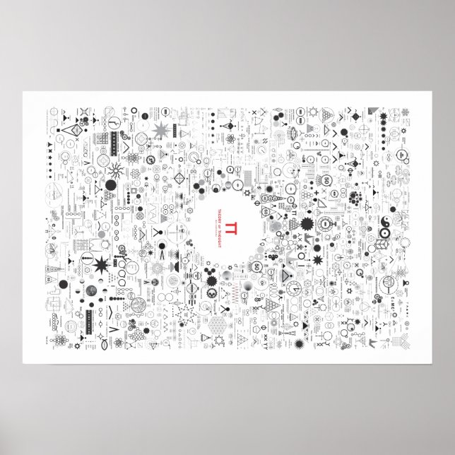Póster Thought Theory Poster : Pi (Frente)