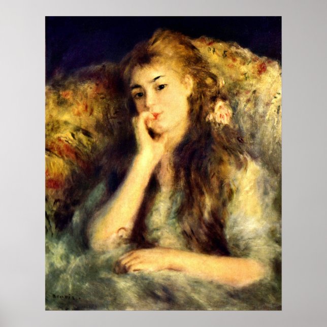 Póster Thoughtful La Pensee (Frente)