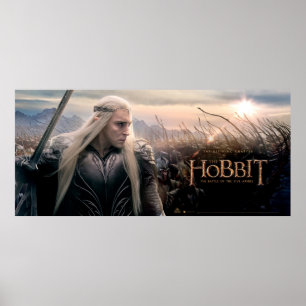 Póster Thranduil Leading Army