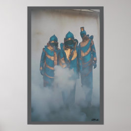 Póster Three Wise Mensans