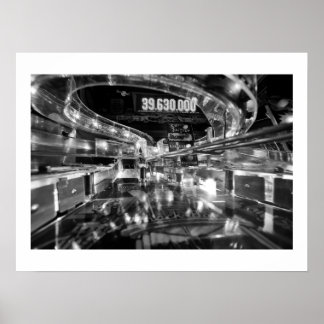 Póster Thrills en poster de pinball 3D