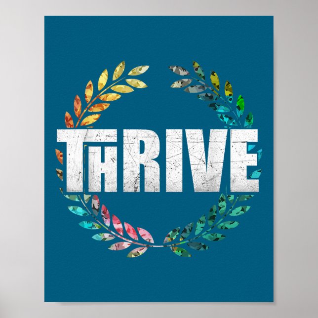 Póster Thrive  (Frente)