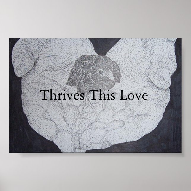 Póster thrives this love (Frente)