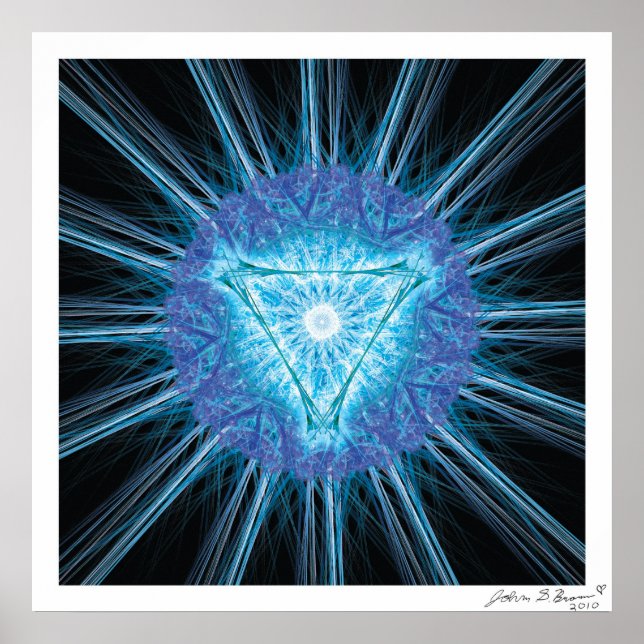 Póster Throat Chakra (Frente)