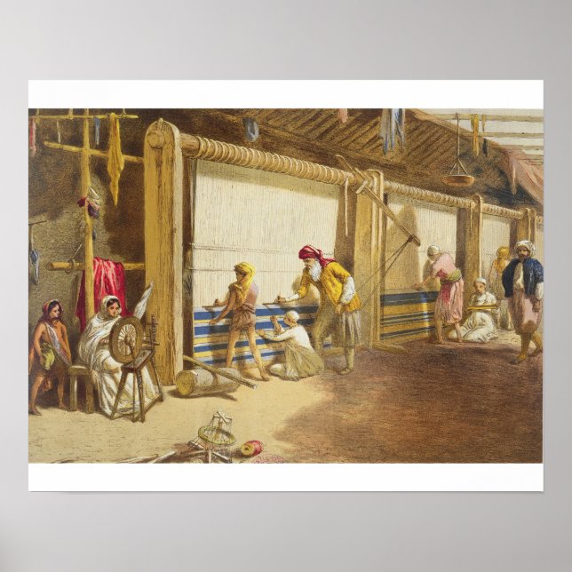 Póster Thug School of Industry, Jubbulpore, 1863 (chr) (Frente)
