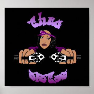 Póster Thug Sistas Poster